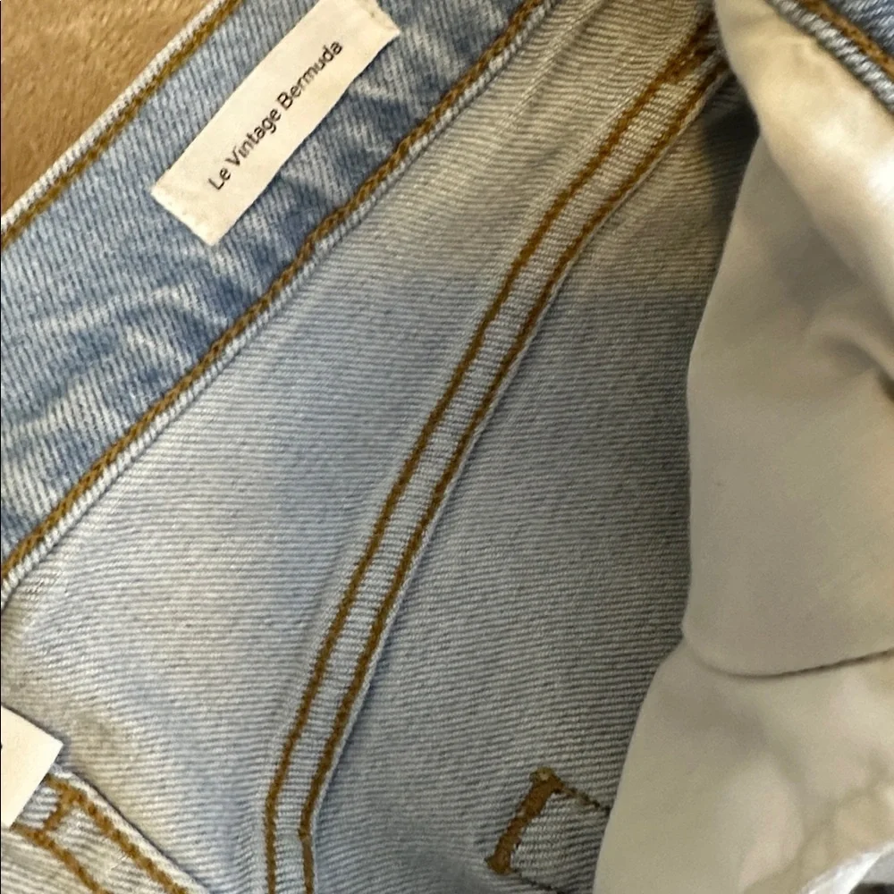 Frame Le Vintage Bermuda denim shorts Redondo Beach Sz29